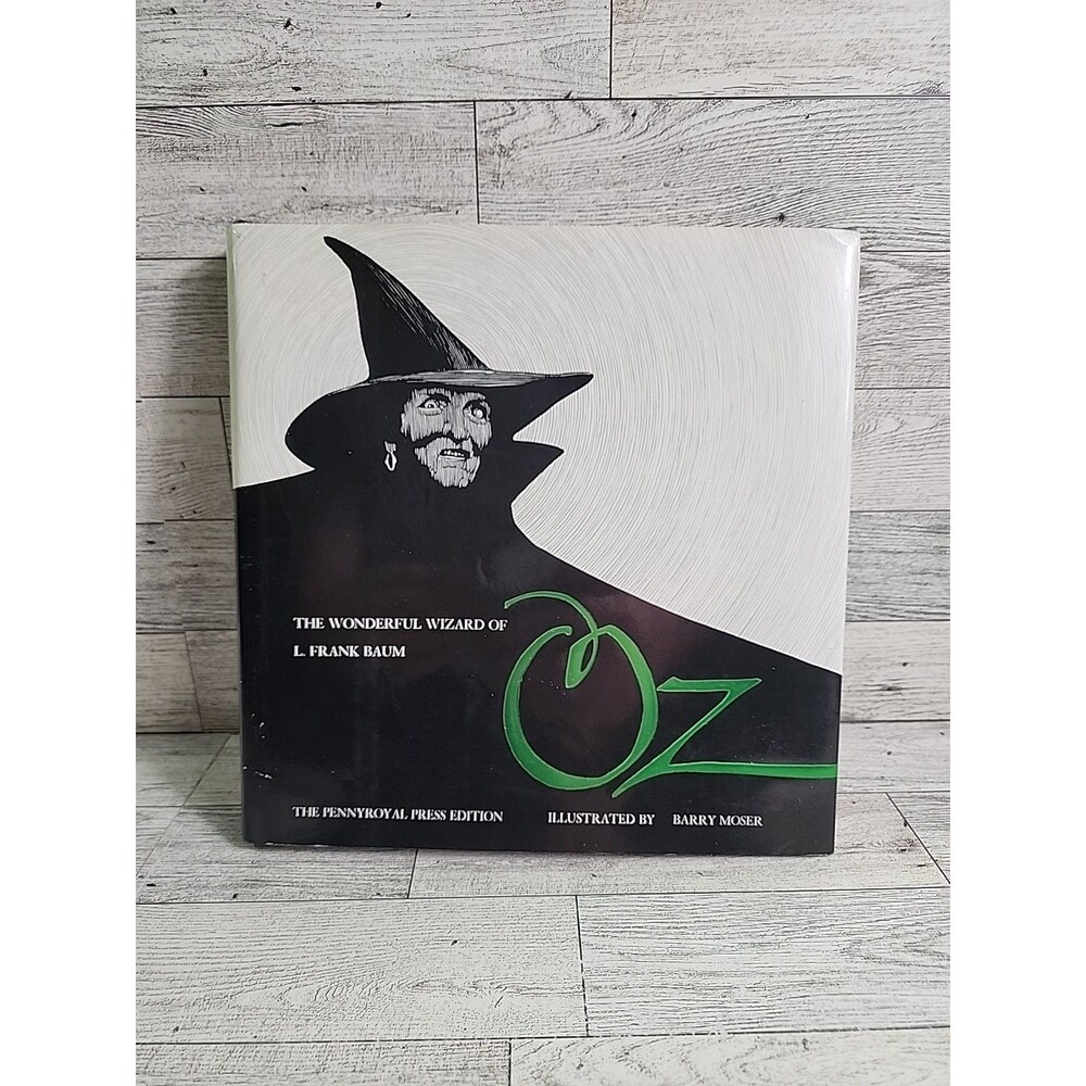 “THE WONDERFUL WIZARD OF OZ” L Frank Baum 1986 1st Edition SIGNED By Barry Moser